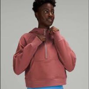 Spiced chaï 1/2 zip scuba, size M/L